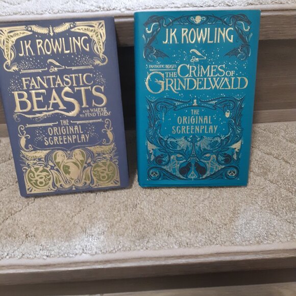 New JK Rowlings Original Screenplay for Fantastic Beasts & Crimes of Grindelwald - Picture 1 of 6